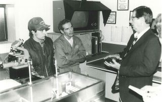 History Wes in Lab