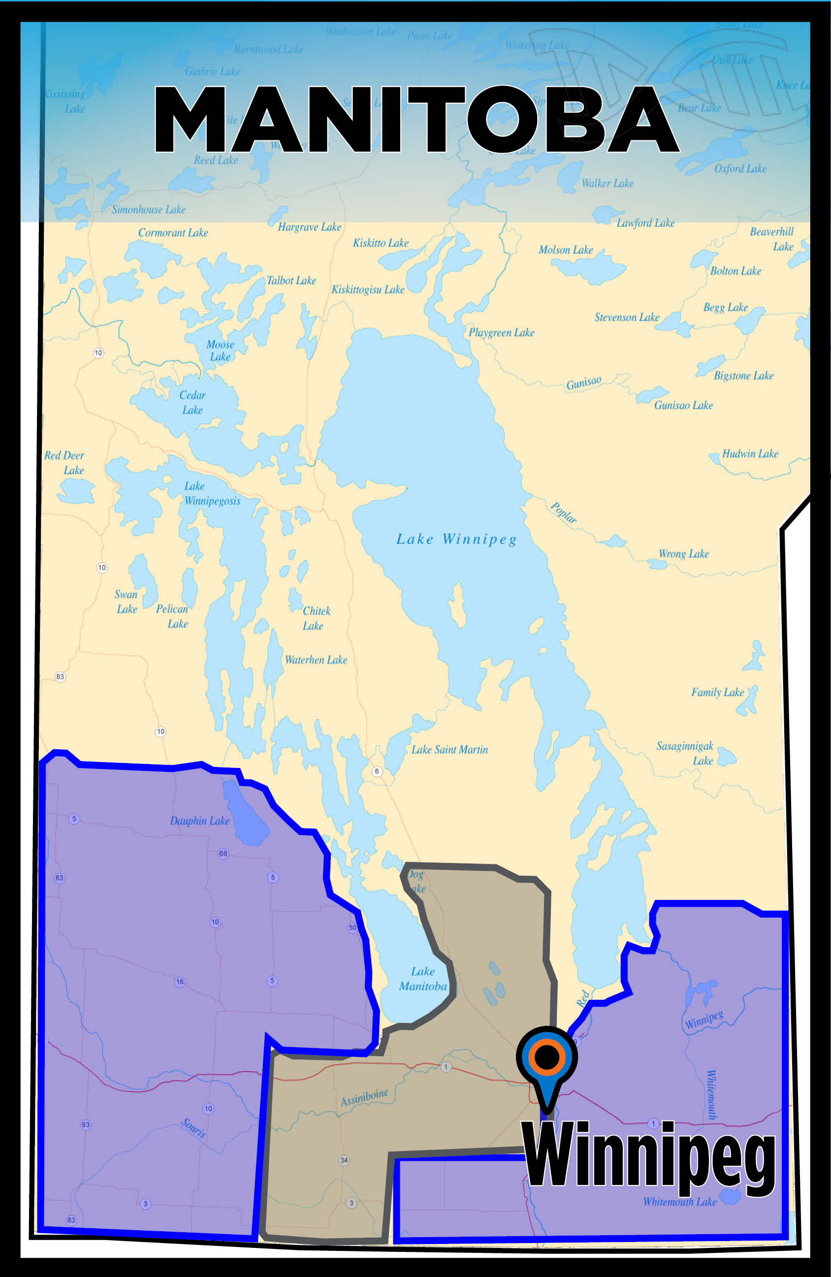 Manitoba Map Sales rep