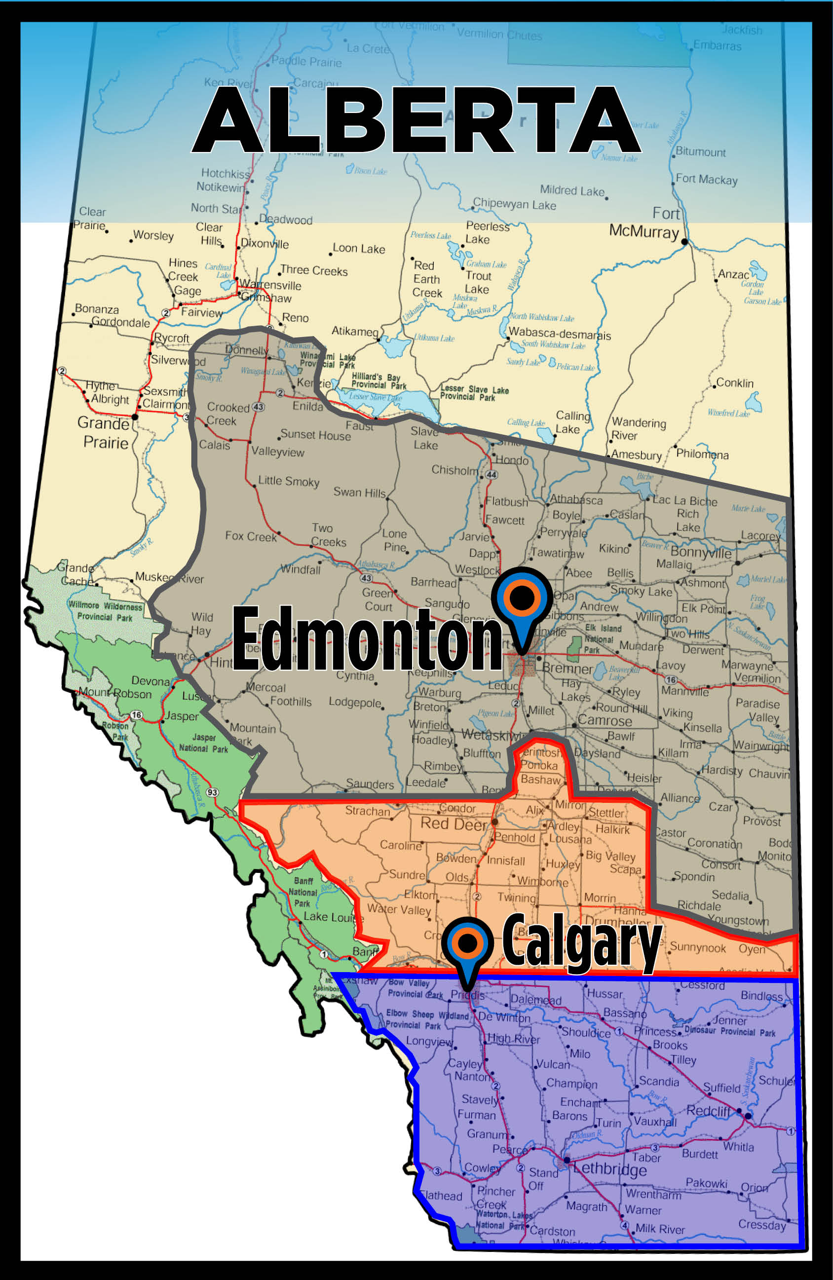 Alberta Map Sales Rep Alberta Map Sales Rep